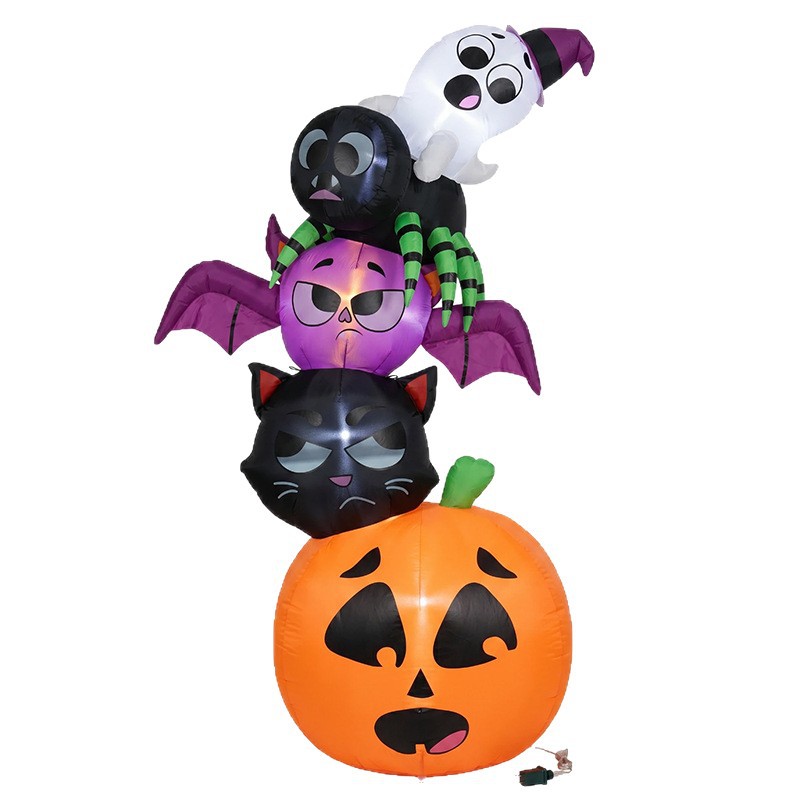 Halloween Pumpkin Decor Led - Надувные украшения на Хэллоуин, 18 м: