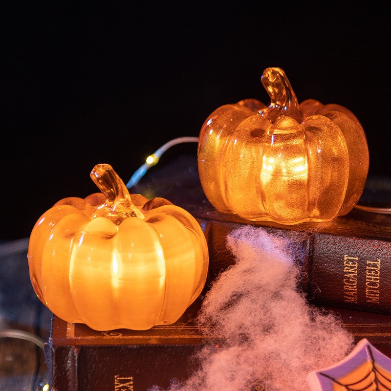 Светодиодный светящийся фонарь – обзор и цена Halloween Pumpkin Decor Led
