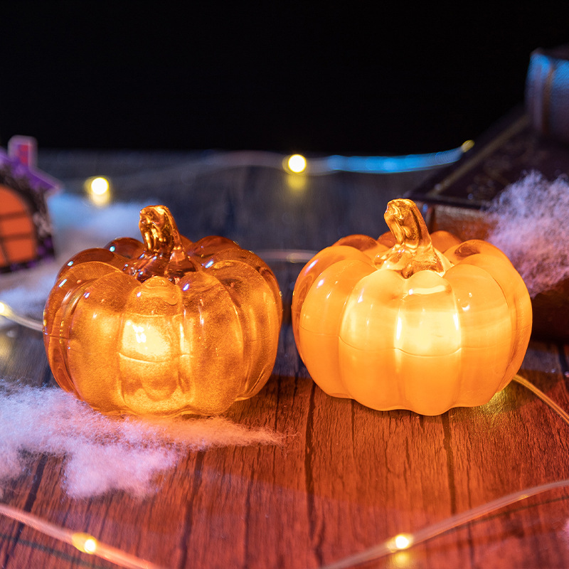 Светодиодный светящийся фонарь – обзор и цена Halloween Pumpkin Decor Led