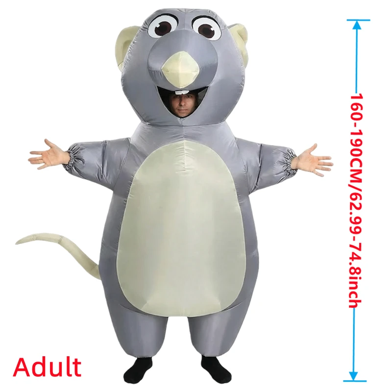 Надувной костюм мыши серого цв – обзор и цена Halloween Costume Kids
