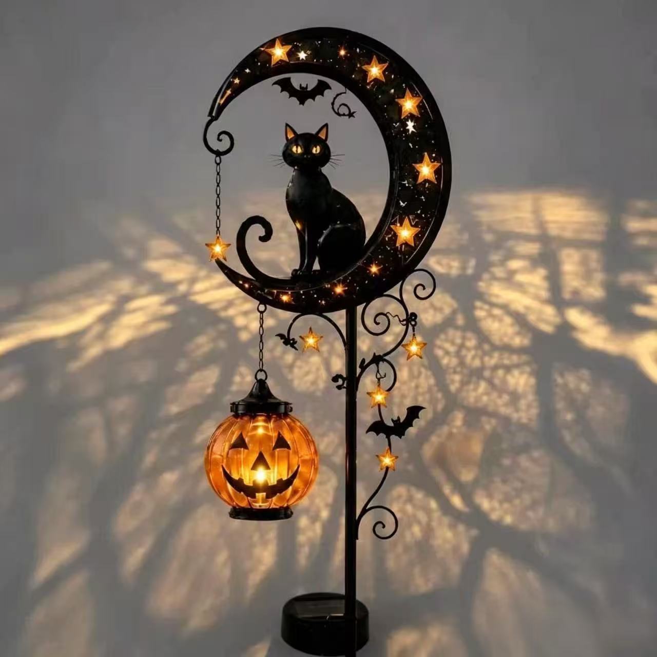 Садовый светильник-декор «Чёрн – обзор и цена Pumpkin Lantern Halloween