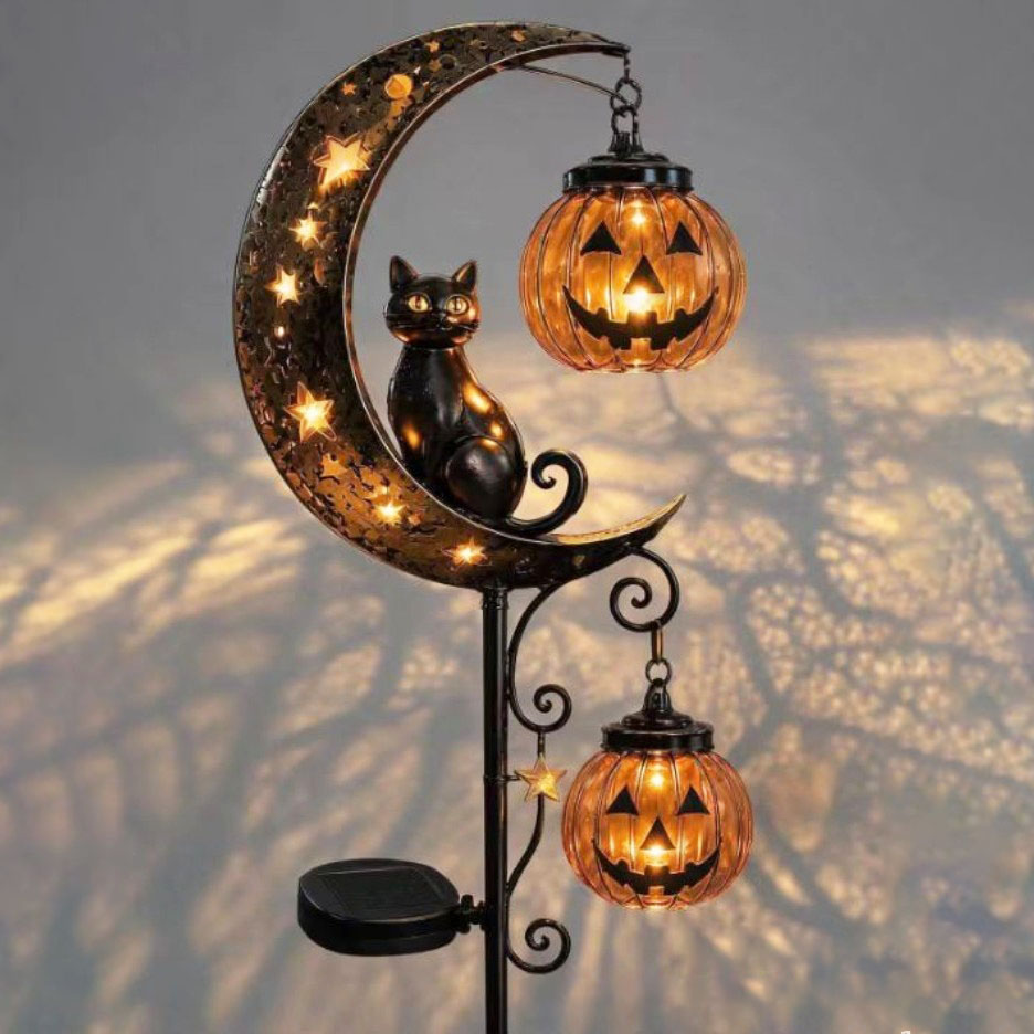Садовый светильник-декор «Чёрн – обзор и цена Pumpkin Lantern Halloween