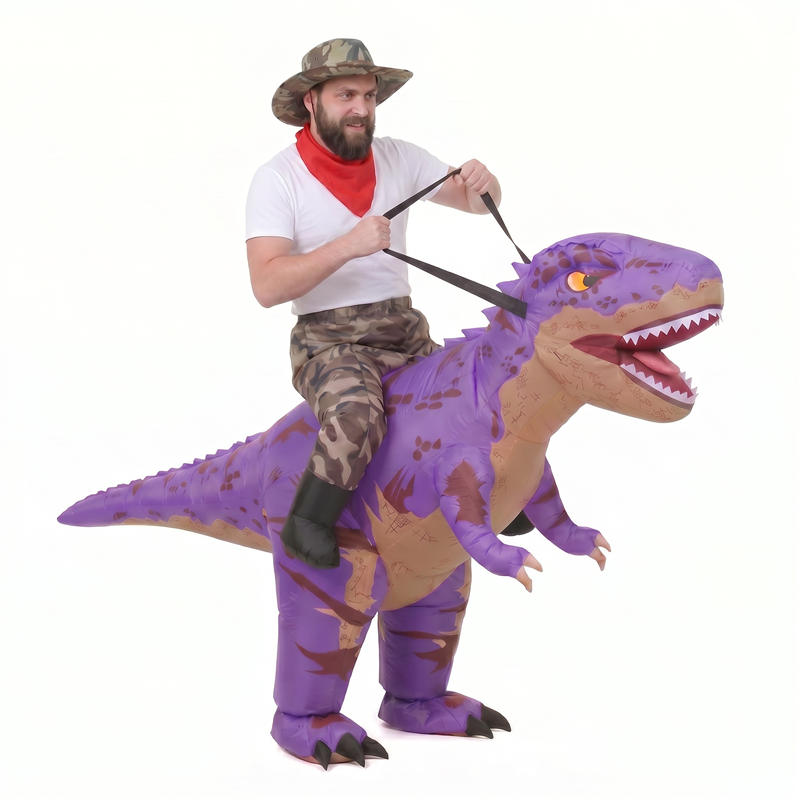 Забавный надувной костюм Ти-Ре – обзор и цена Halloween Costume Adult