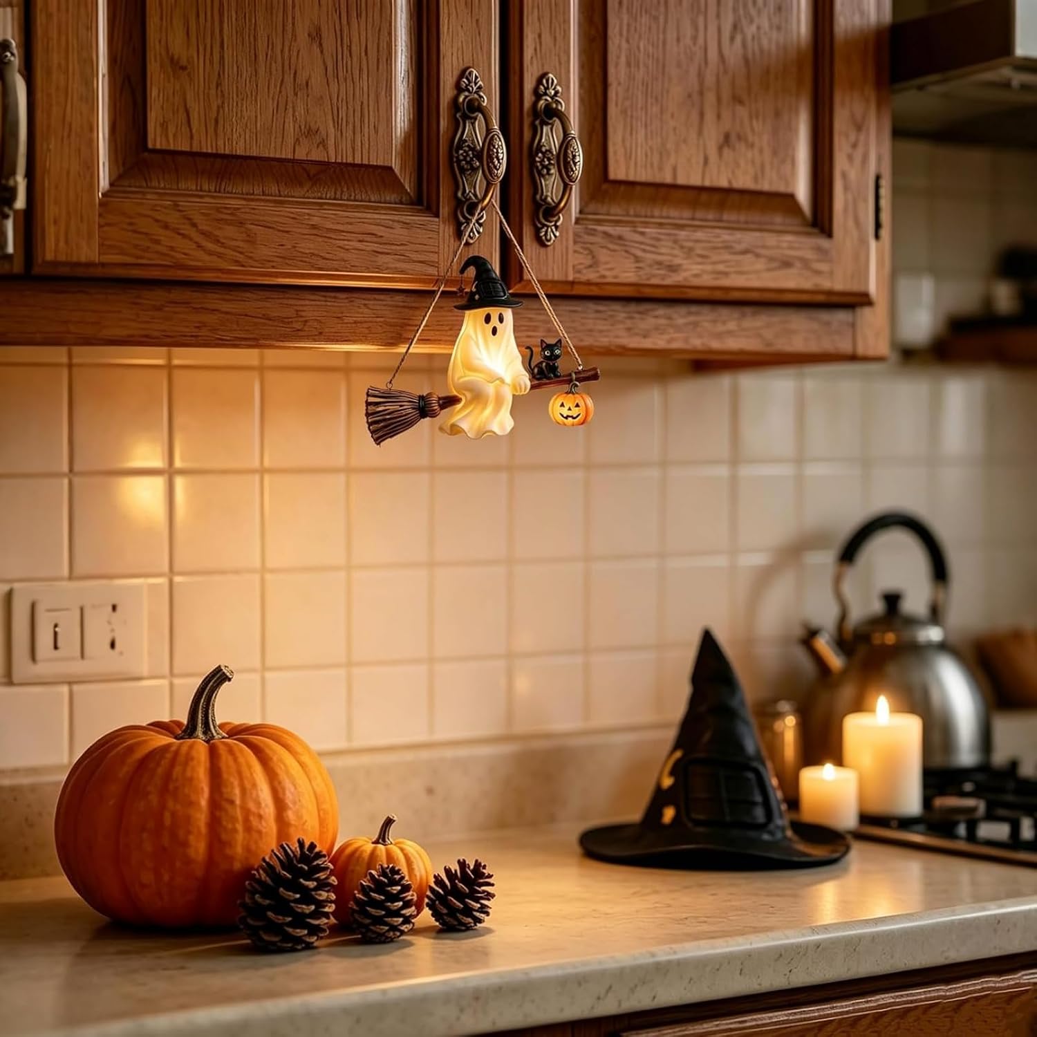Солнечная люстра-призрак для Х – обзор и цена Pumpkin Lantern Halloween