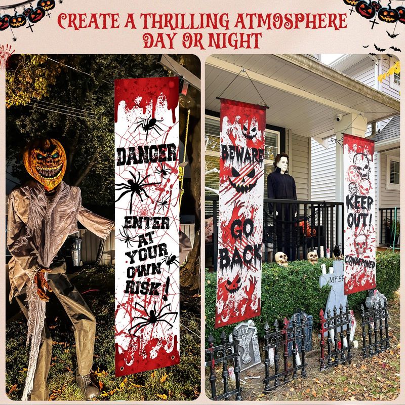 VIKAMA Хэллоуинское украшение  – обзор и цена Halloween Skeleton Decoration