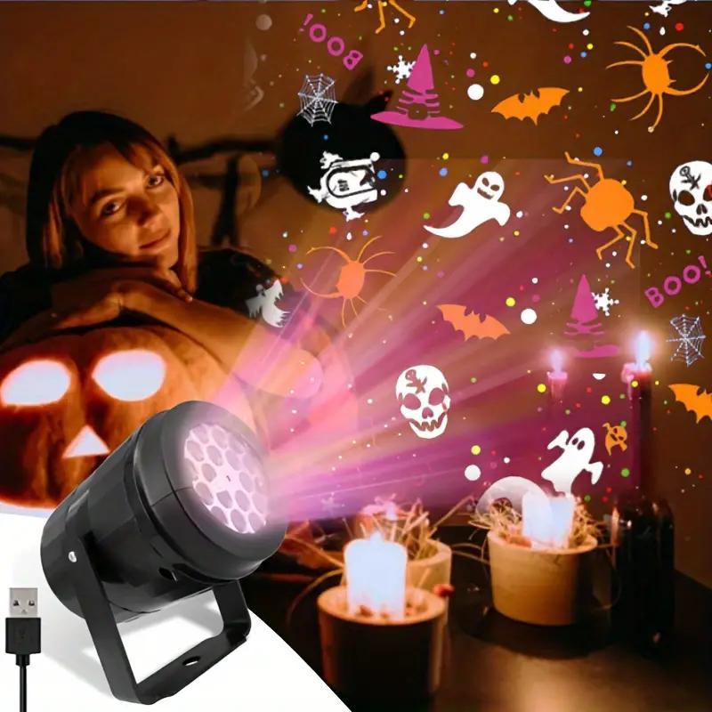 Светодиодный проектор для Хэлл – обзор и цена Pumpkin Lantern Halloween