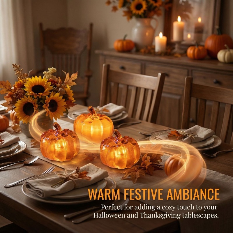 Новые украшения для Хэллоуина, – обзор и цена Halloween Pumpkin Decor Led