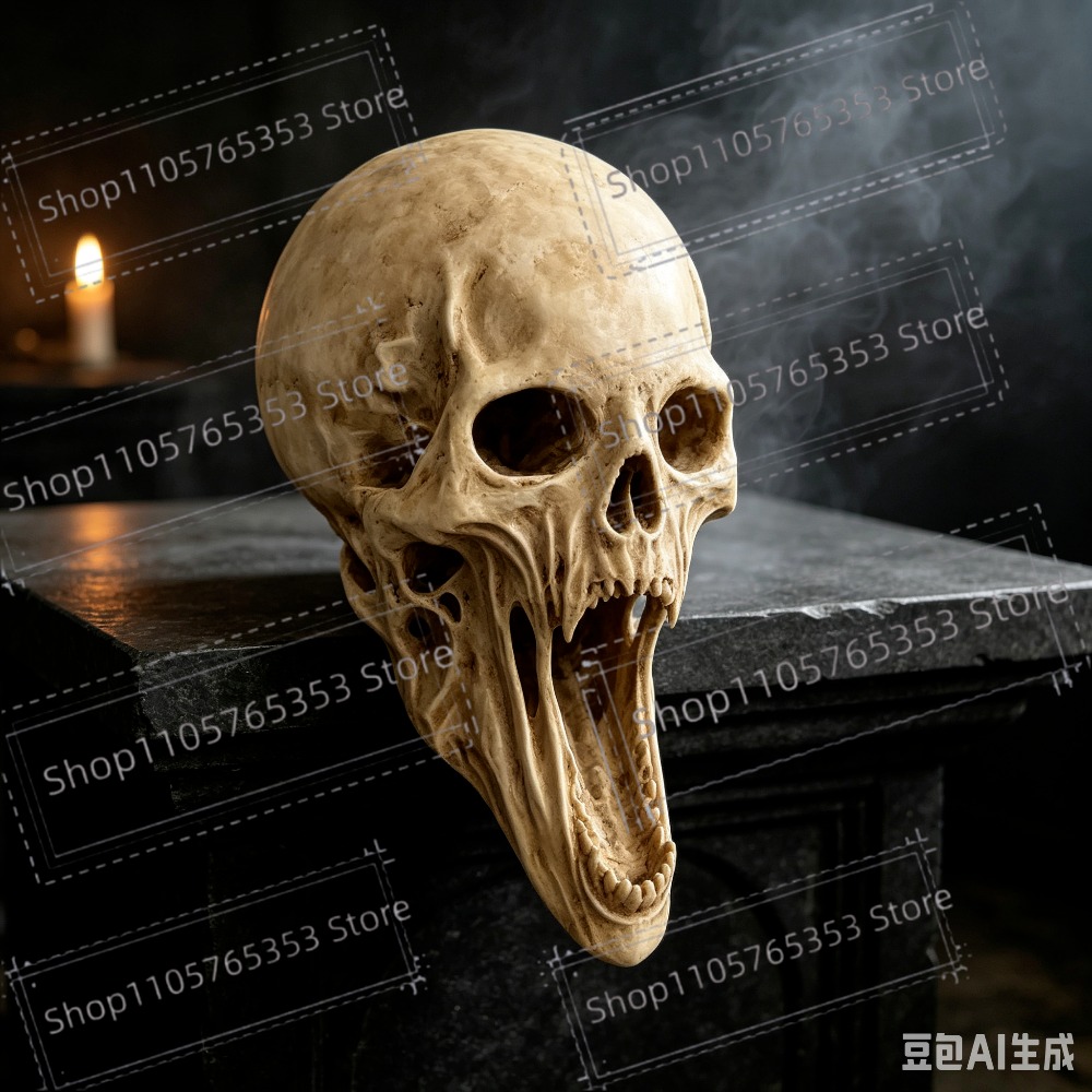 Готическая статуя кричащего че – обзор и цена Halloween Skeleton Decoration