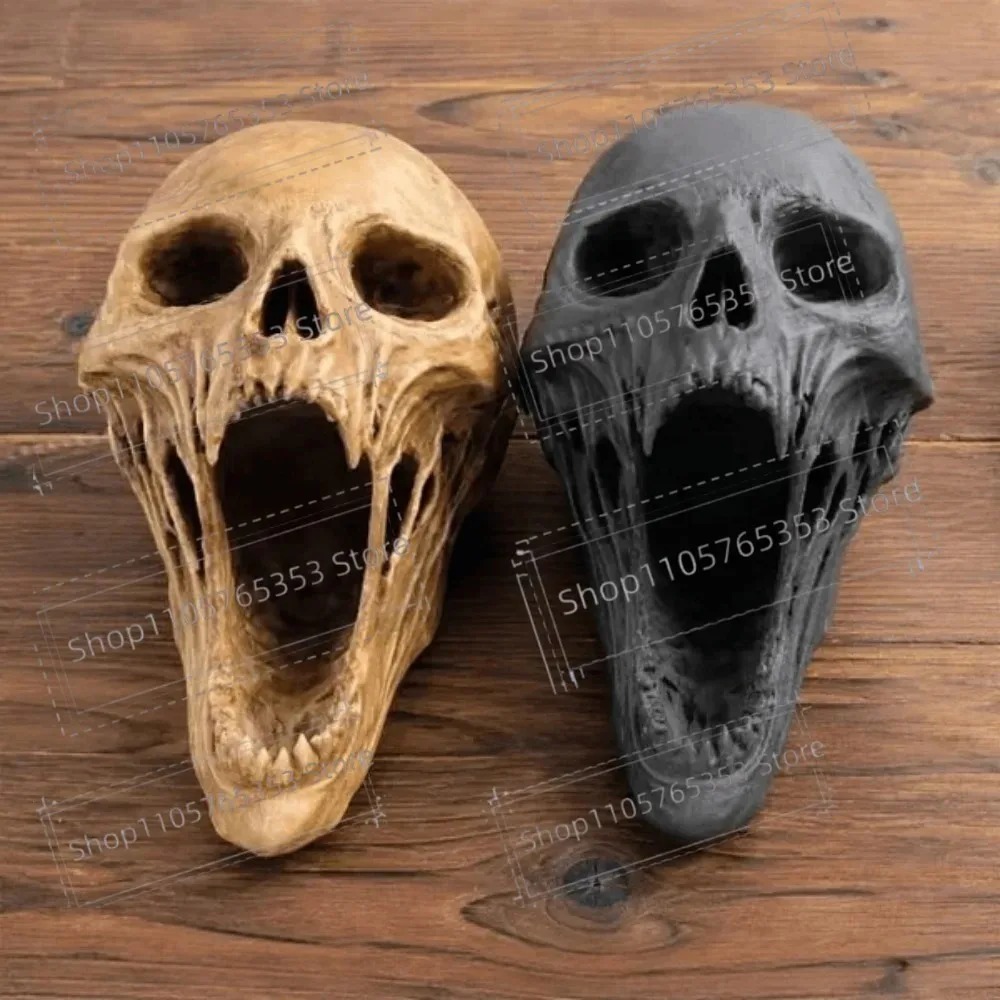 Готическая статуя кричащего че – обзор и цена Halloween Skeleton Decoration