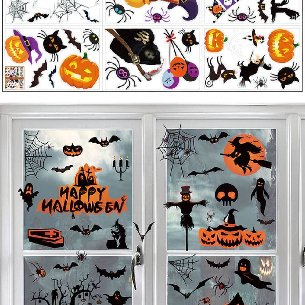 Наклейки на стены для Хэллоуин – обзор и цена Halloween Skeleton Decoration