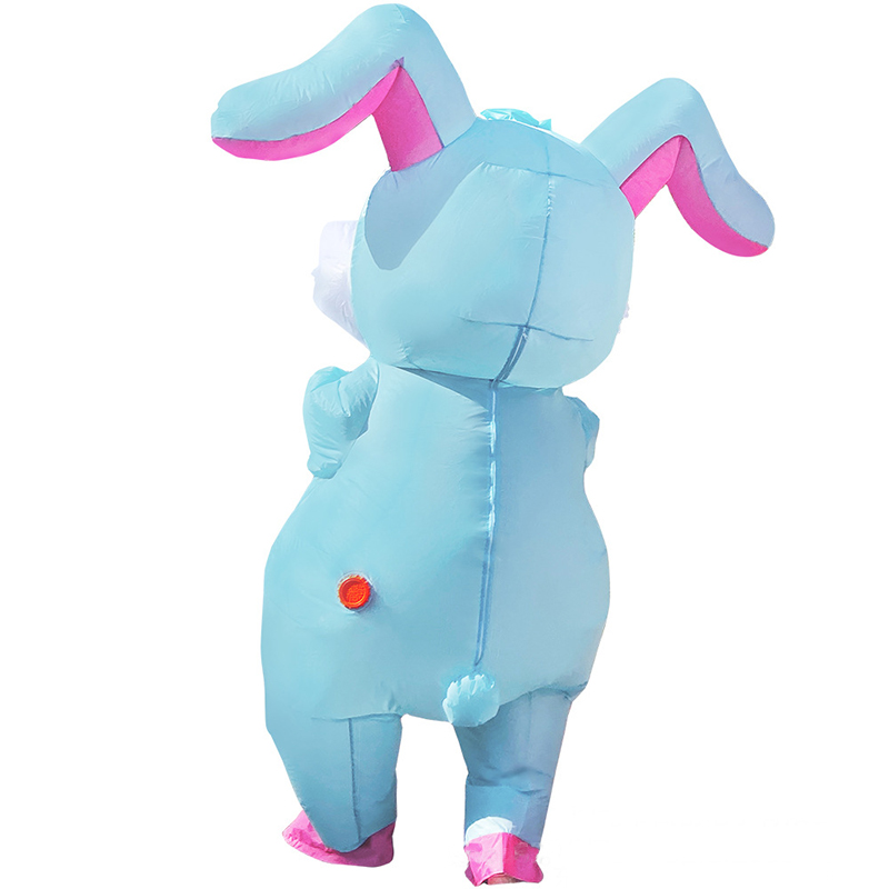 Надувной костюм кролика для Хэ – обзор и цена Halloween Costume Adult