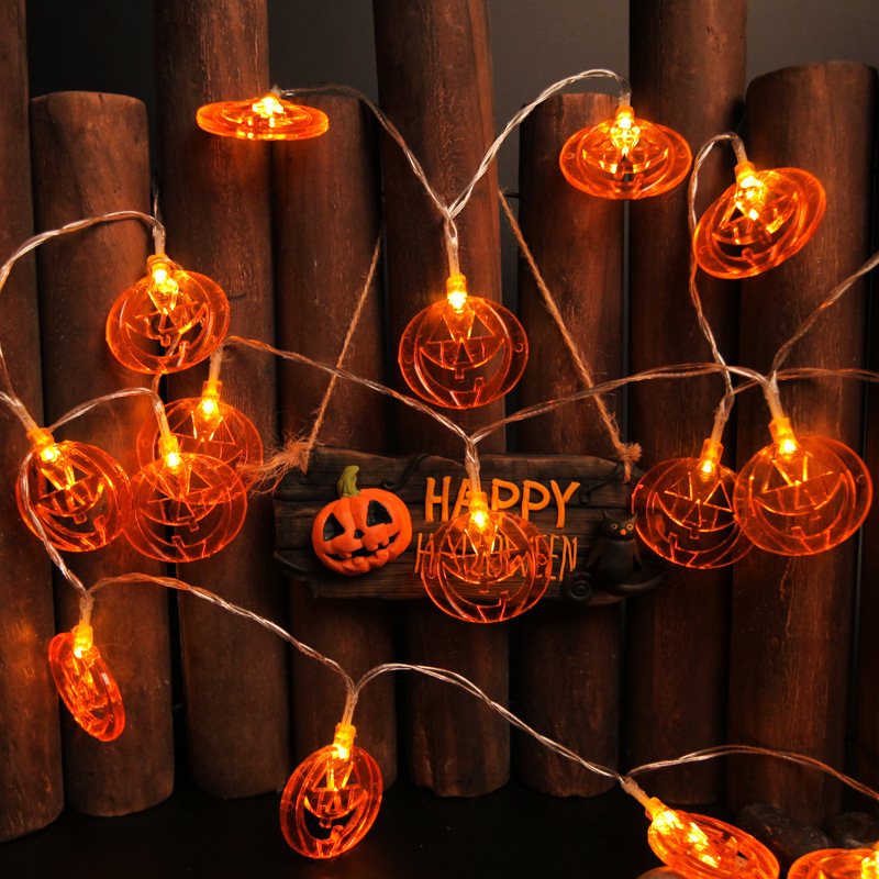Хэллоуинские гирлянды в виде т – обзор и цена Halloween Led String Lights Orange