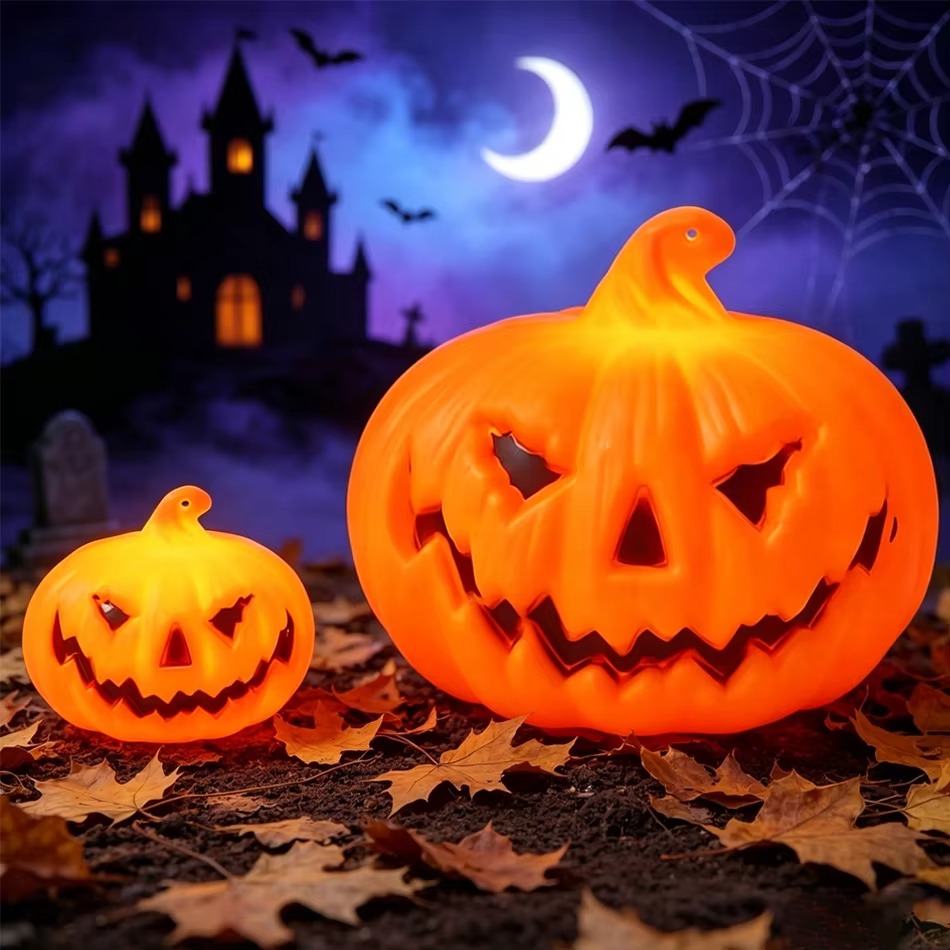 Светодиодная лампа в форме тык – обзор и цена Halloween Pumpkin Decor Led