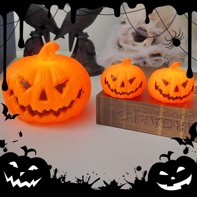Светодиодная лампа-тыква для Х – обзор и цена Halloween Pumpkin Decor Led