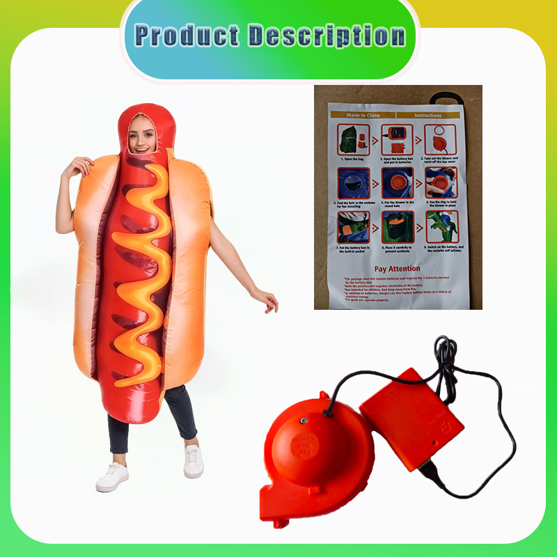 Костюм хот-дога для взрослых,  – обзор и цена Halloween Costume Adult